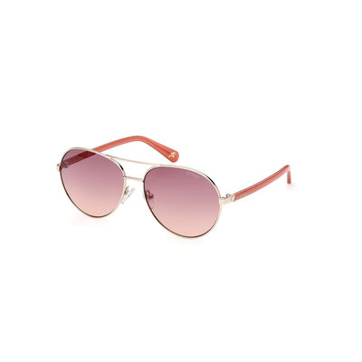 Guess Gold Metal Sunglasses Guess