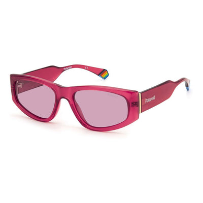 Polaroid Red Plastic Sunglasses Polaroid