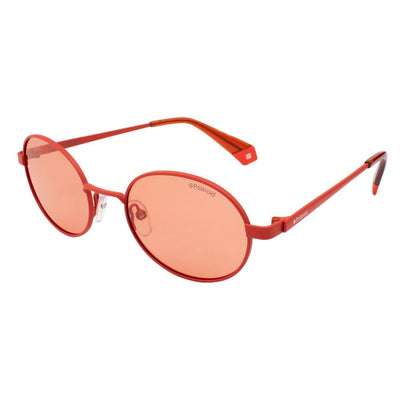 Polaroid Orange Metal Sunglasses Polaroid