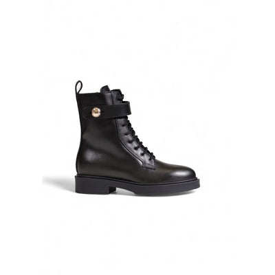 Furla Black Leather Boot Furla