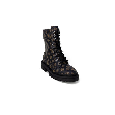 Guess Brown Artificial Leather Boot Guess