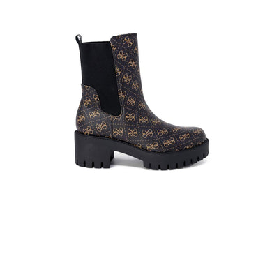 Guess Black Leather Ankle Guess