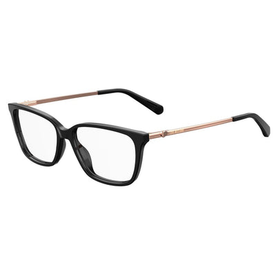 Love Moschino Black Acetate Frames Love Moschino