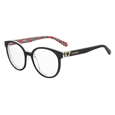 Love Moschino Black Acetate Frames Love Moschino