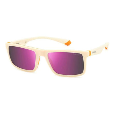 Polaroid White Rubber Sunglasses Polaroid