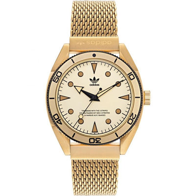 Adidas Gold Stainless Steel Watch Adidas