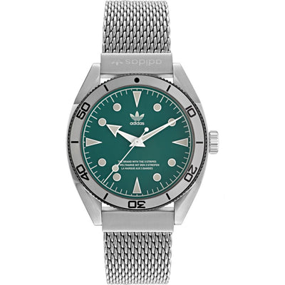 Adidas Gray Stainless Steel Watch Adidas