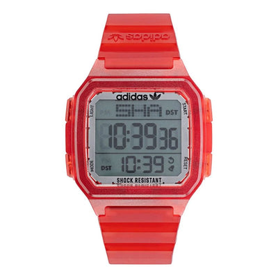 Adidas Red Resin Watch Adidas