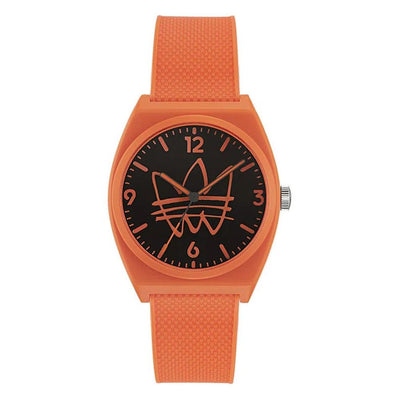 Adidas Orange Synthetic Watch Adidas