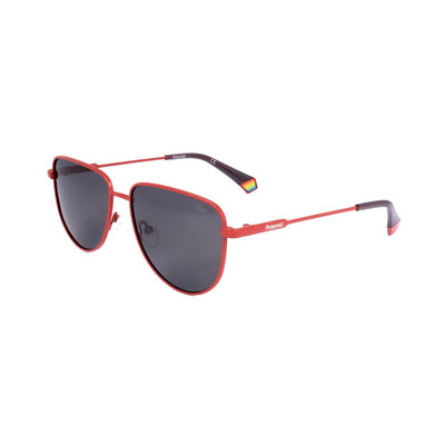 Polaroid Orange Stainless Steel Sunglasses Polaroid