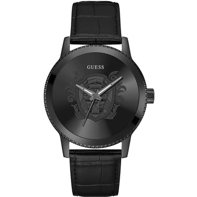 Guess Black Leather Watch Guess