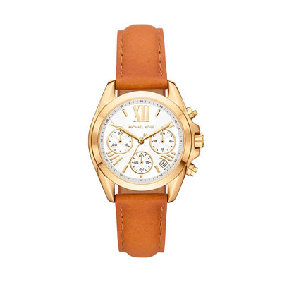Michael Kors Brown Leather Watch Michael Kors