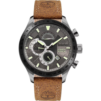 Timberland Brown Leather Watch Timberland