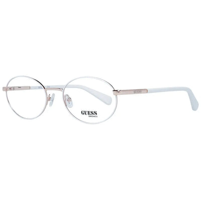 Guess White Unisex Glasses Frame Guess