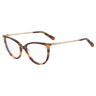Love Moschino Brown Acetate Frames Love Moschino
