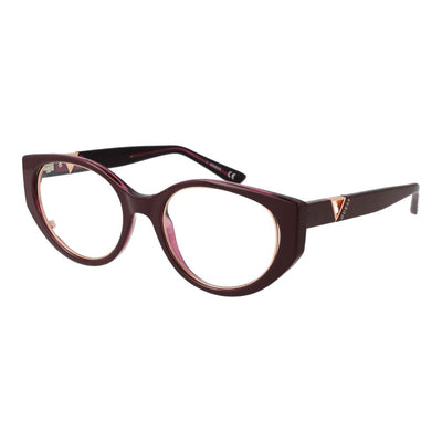 Guess Burgundy Women Glasses Frame Guess