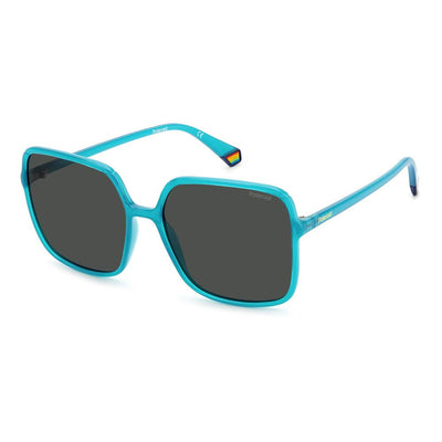 Polaroid Blue Plastic Sunglasses Polaroid