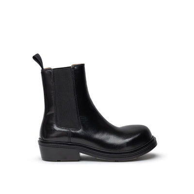 Bottega Veneta Black Leather Boot Bottega Veneta