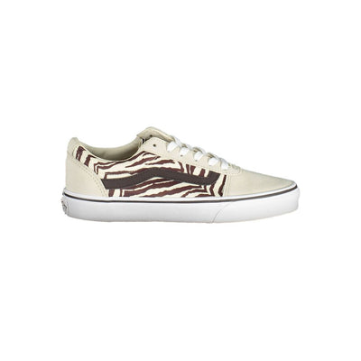 Vans Beige Leather Women Sneaker Vans