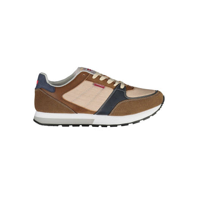 Carrera Brown Eco Leather Men Sneaker Carrera