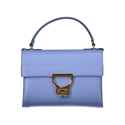 Coccinelle Light Blue Leather Women Handbag Coccinelle