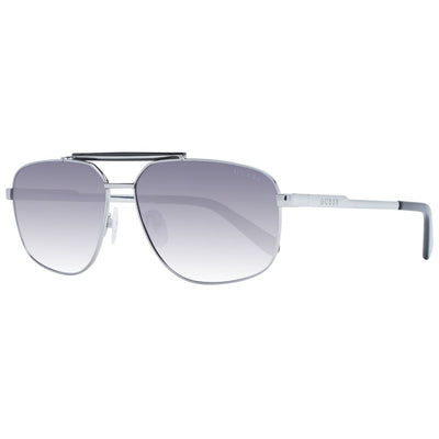 Guess Silver Men Sunglass Guess