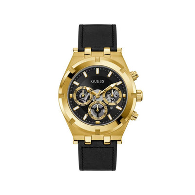 Guess Black Leather Watch Guess