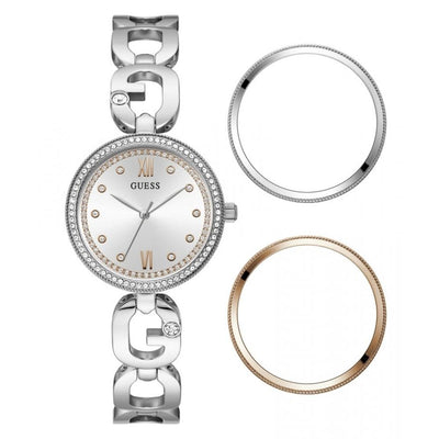 Guess Gray Stainless Steel Watch Guess