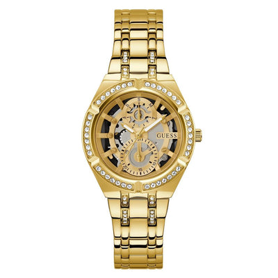 Guess Gold Stainless Steel Watch Guess