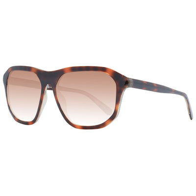 Guess Brown Unisex Sunglass Guess