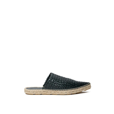 Bottega Veneta Green Leather Espadrille Bottega Veneta