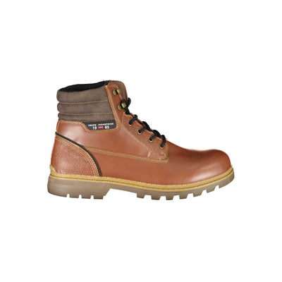 Carrera Brown Polyester Ankle Carrera