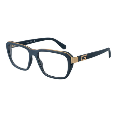 Guess Blue Men Glasses Frame Guess