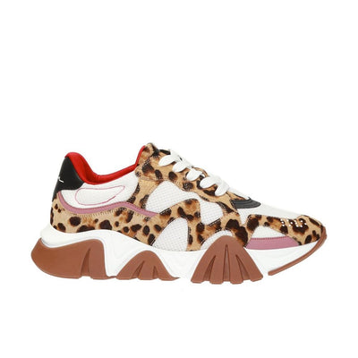 Versace Squalo Leopard Sneakers Versace
