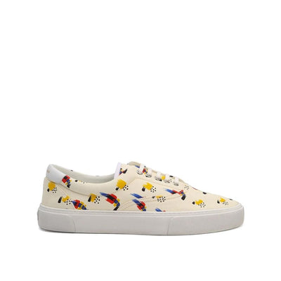 Saint Laurent Printed Canvas Sneakers Saint Laurent