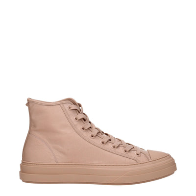 Valentino Garavani Pink Fabric High Tops Valentino Garavani