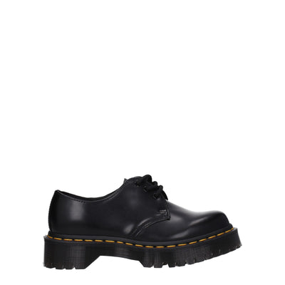 Dr. Martens Black Leather Oxfords And Derbies Dr. Martens
