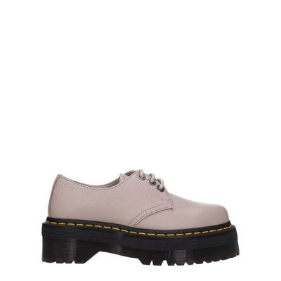 Dr. Martens Gray Leather Oxfords And Derbies Dr. Martens
