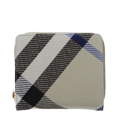 Burberry Beige Fabric Wallets Burberry