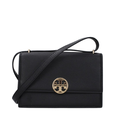Tory Burch Black Leather Crossbody Bags Tory Burch