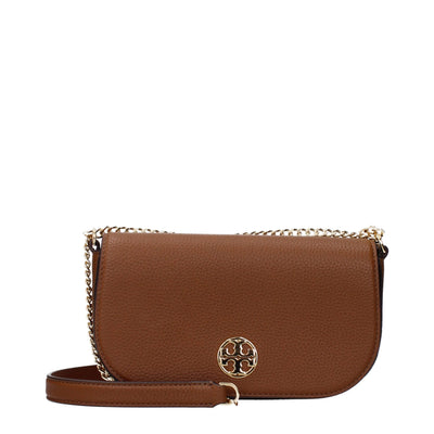 Tory Burch Brown Leather Crossbody Bags Tory Burch
