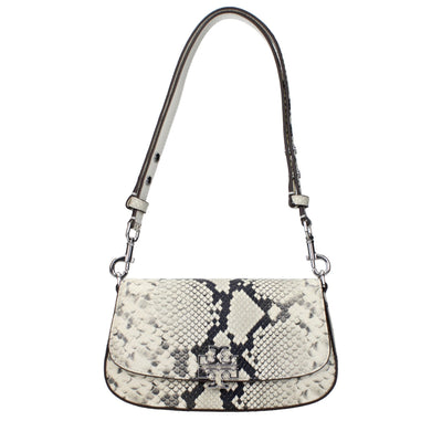 Tory Burch White Leather Shoulder Bags Tory Burch