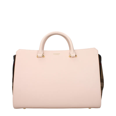 Burberry Pink Leather Handbags Burberry