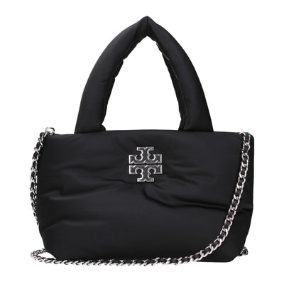 Tory Burch Black Fabric Handbags Tory Burch
