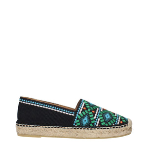 Prada Black Fabric Espadrilles Prada