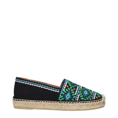 Prada Black Fabric Espadrilles Prada
