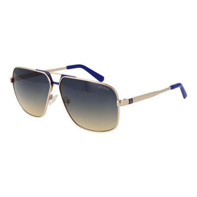 Guess Silver Men Sunglass Guess