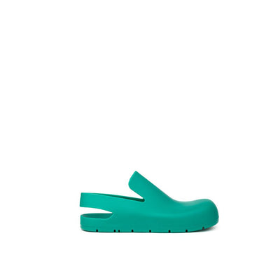 Bottega Veneta Green Cotton Slipper Bottega Veneta