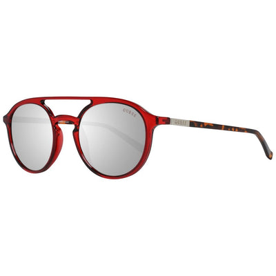 Guess Red Unisex Sunglass Guess