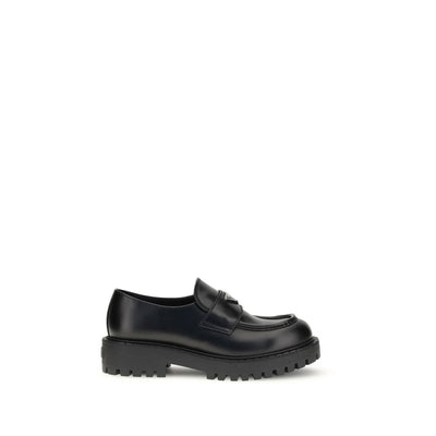 Prada Double Chocolate Loafers Prada